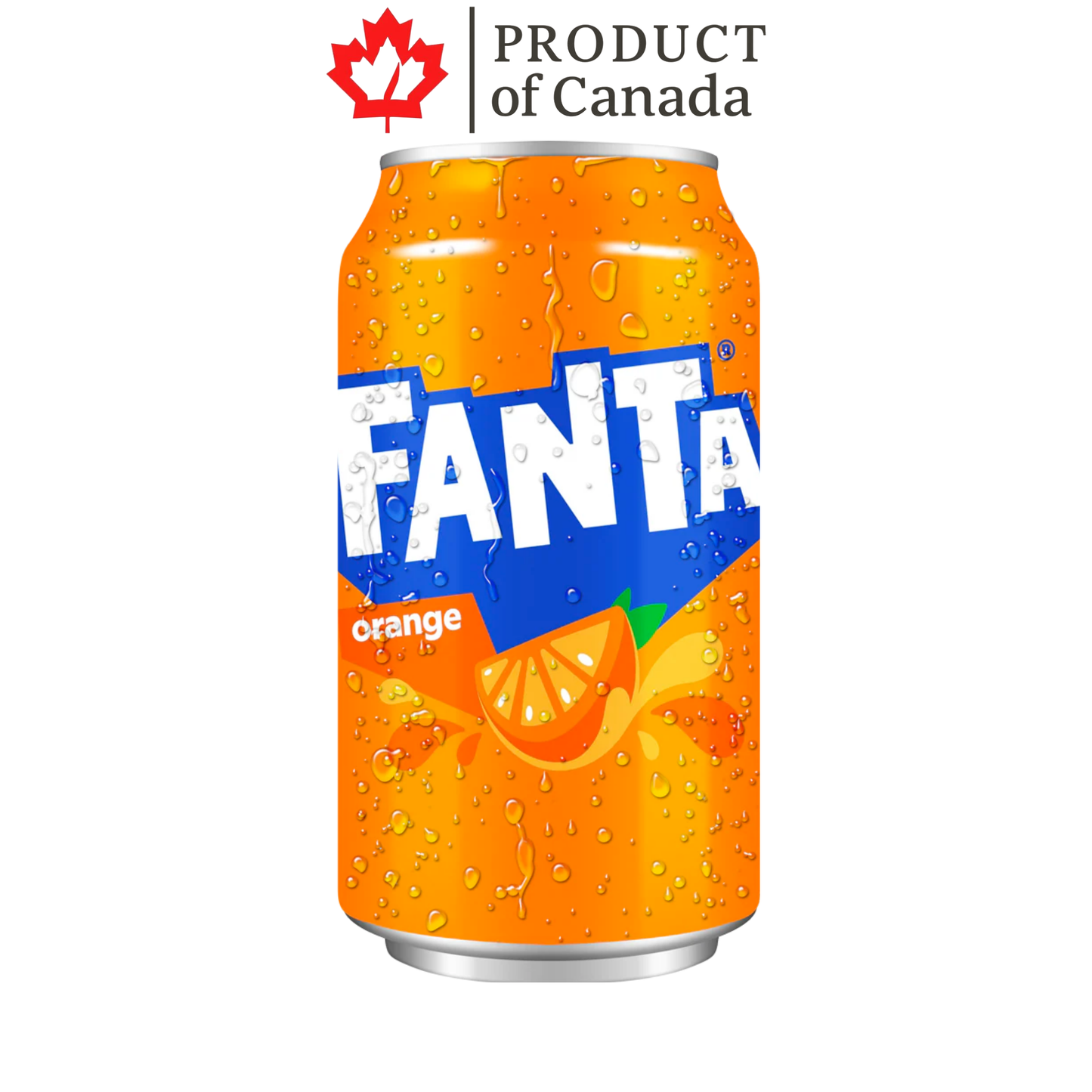 [Canada] Fanta Orange Can 355 Ml - 12 Pack