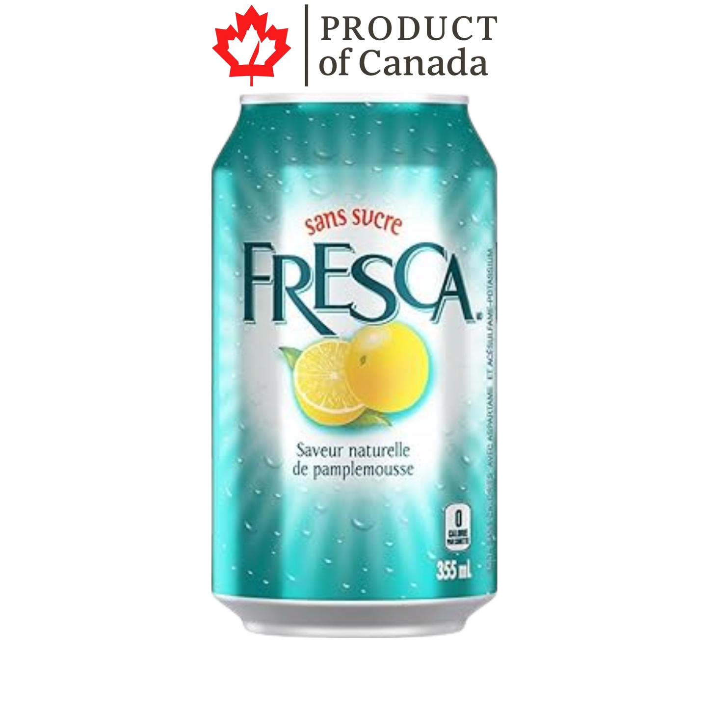 [Canada] Fresca Soda Can 355 Ml - 12 Pack