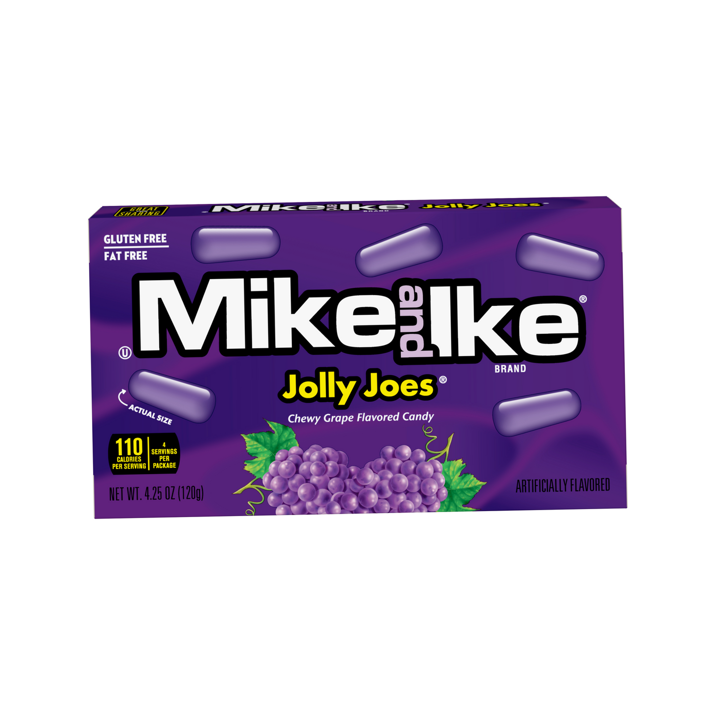 Mike & Ike Jolly Joes Theatre Box 4.25 Oz - 12 Pack