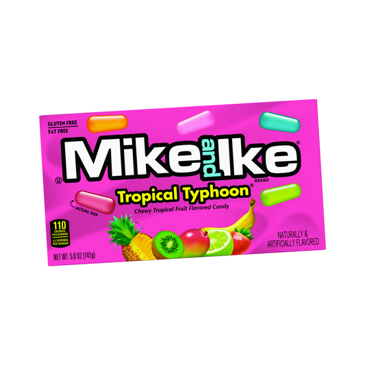 Mike & Ike Tropical Typhoon Theatre Box 4.25 Oz - 12 Pack