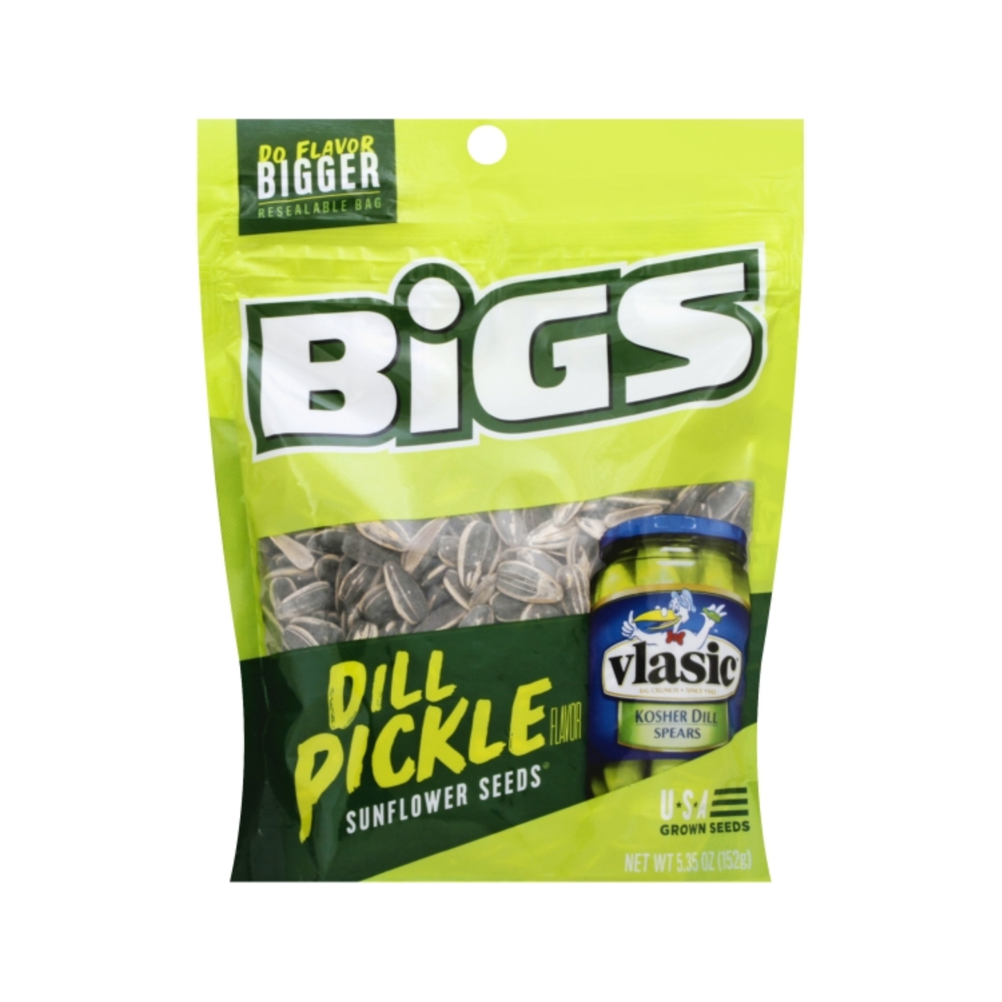 Bigs Sunflower Seeds Dill Pickle 5.35 Oz - 12 Pack