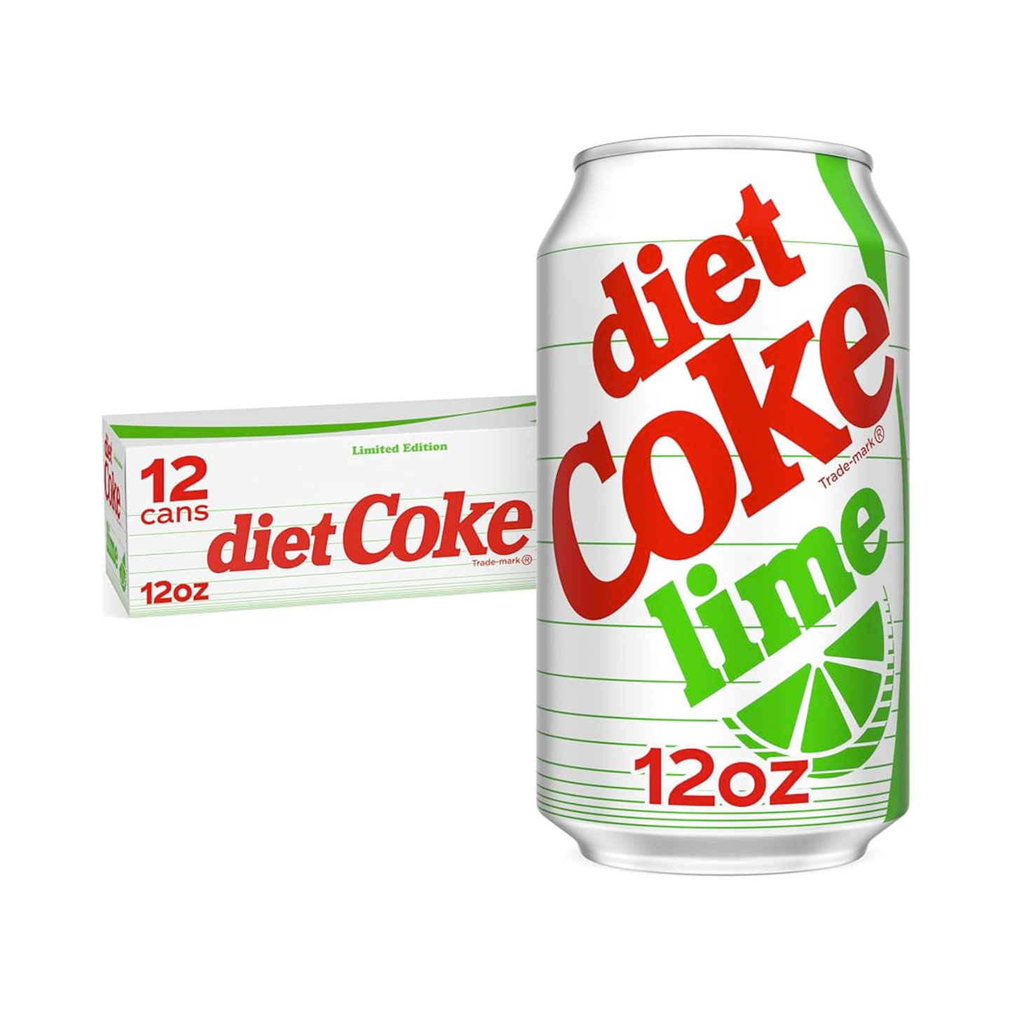 Coca Cola Diet Lime Can 12 Oz x 12