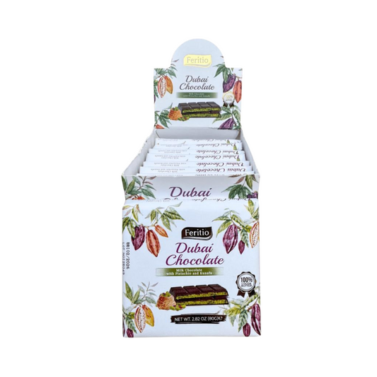 Feritio Dubai Chocolate Stnd 2.82 Oz - 9 Pack