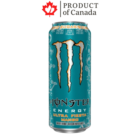 [Canada] Monster Ultra Fiesta Mango Can 473 Ml - 12 Pack