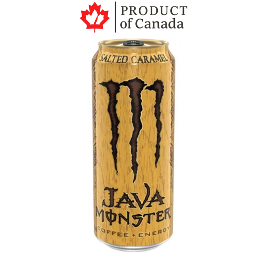 [Canada] Monster Java Salted Caramel Can 444 Ml - 12 Pack