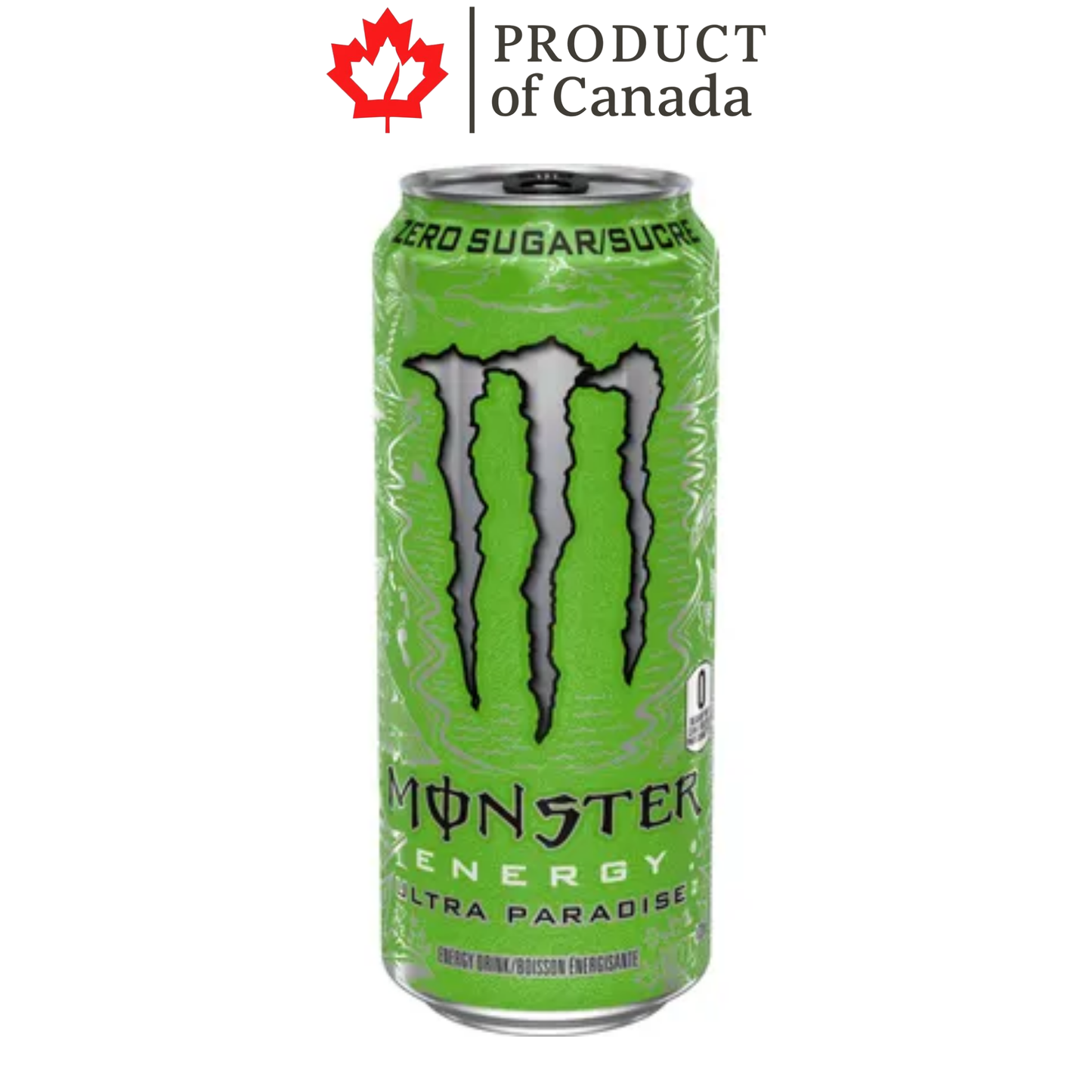 [Canada] Monster Ultra Paradise Zero Sugar Can 473 Ml - 12 Pack