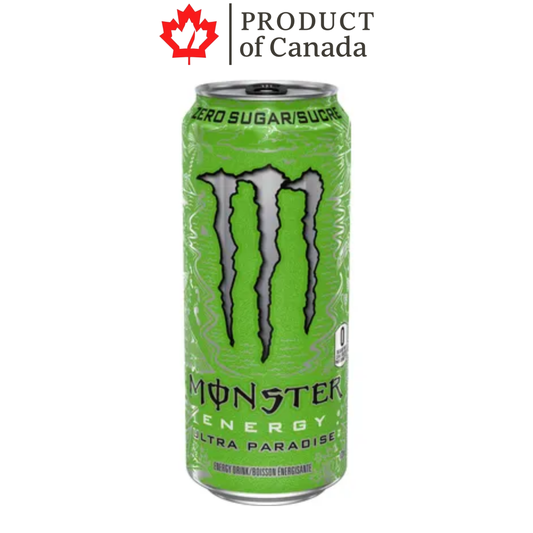 [Canada] Monster Ultra Paradise Zero Sugar Can 473 Ml - 12 Pack