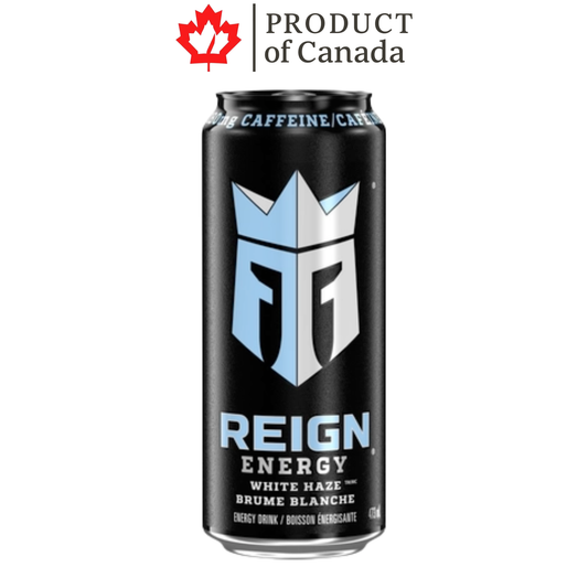 [Canada] Reign Energy White Haze can 473 Ml - 12 Pack