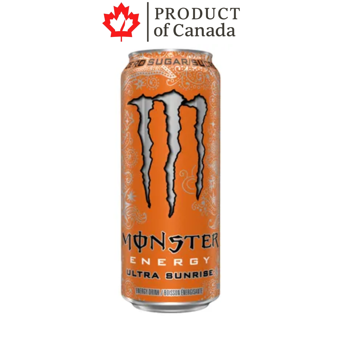 [Canada] Monster Ultra Sunrise Can 473 Ml - 12 Pack