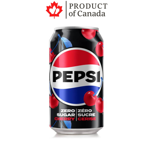 [Canada] Pepsi Wild Cherry Zero Sugar Can 355 Ml - 12 Pack