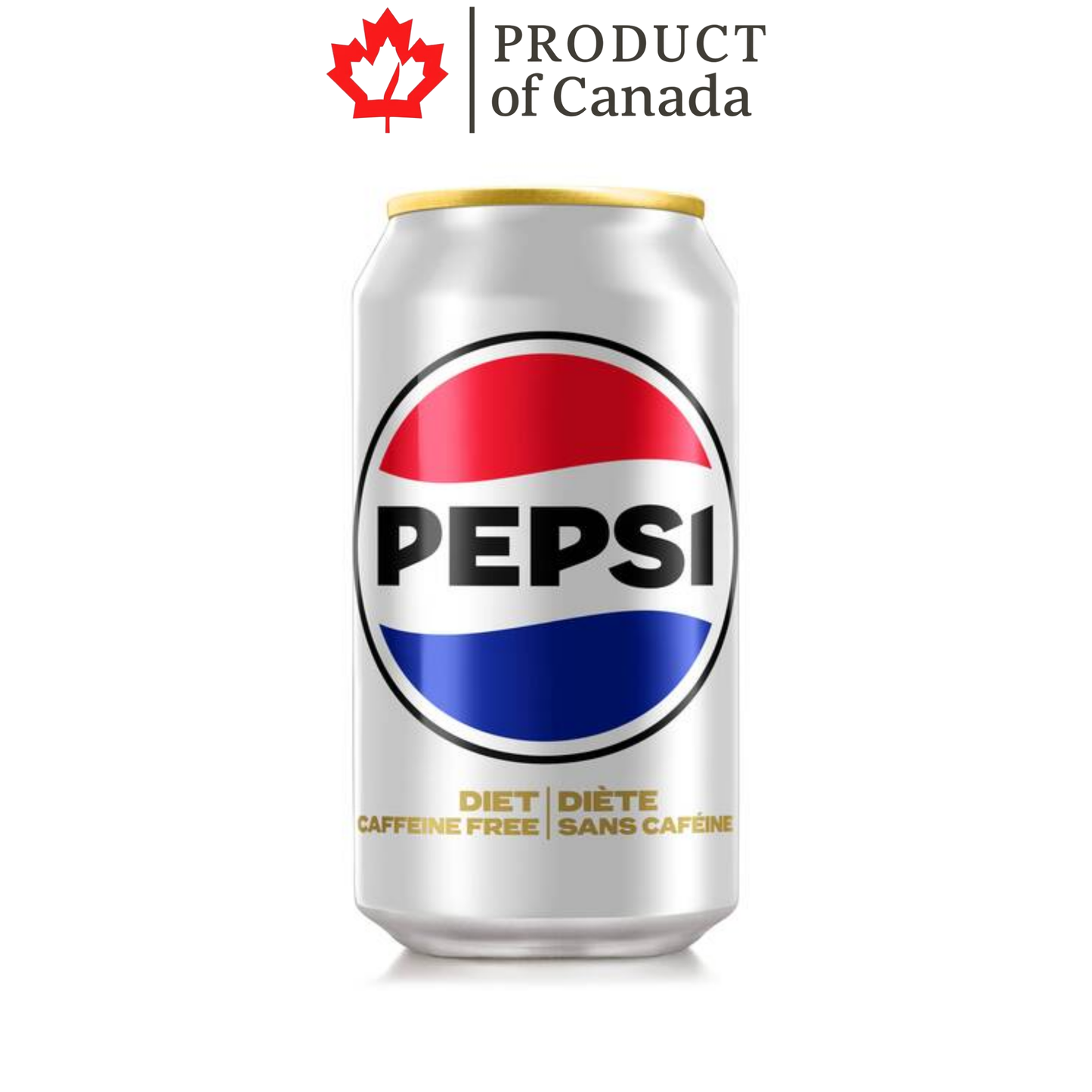 [Canada] Pepsi Diet Caffeine Free Can 355 Ml - 12 Pack