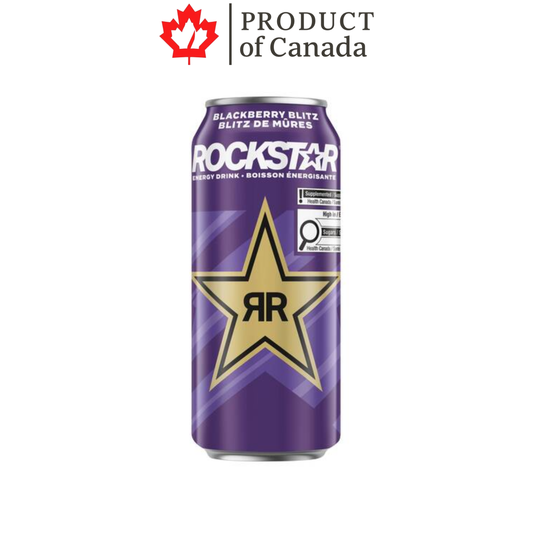 [Canada] Rockstar Blackberry Blitz Can 473 Ml - 12 Pack