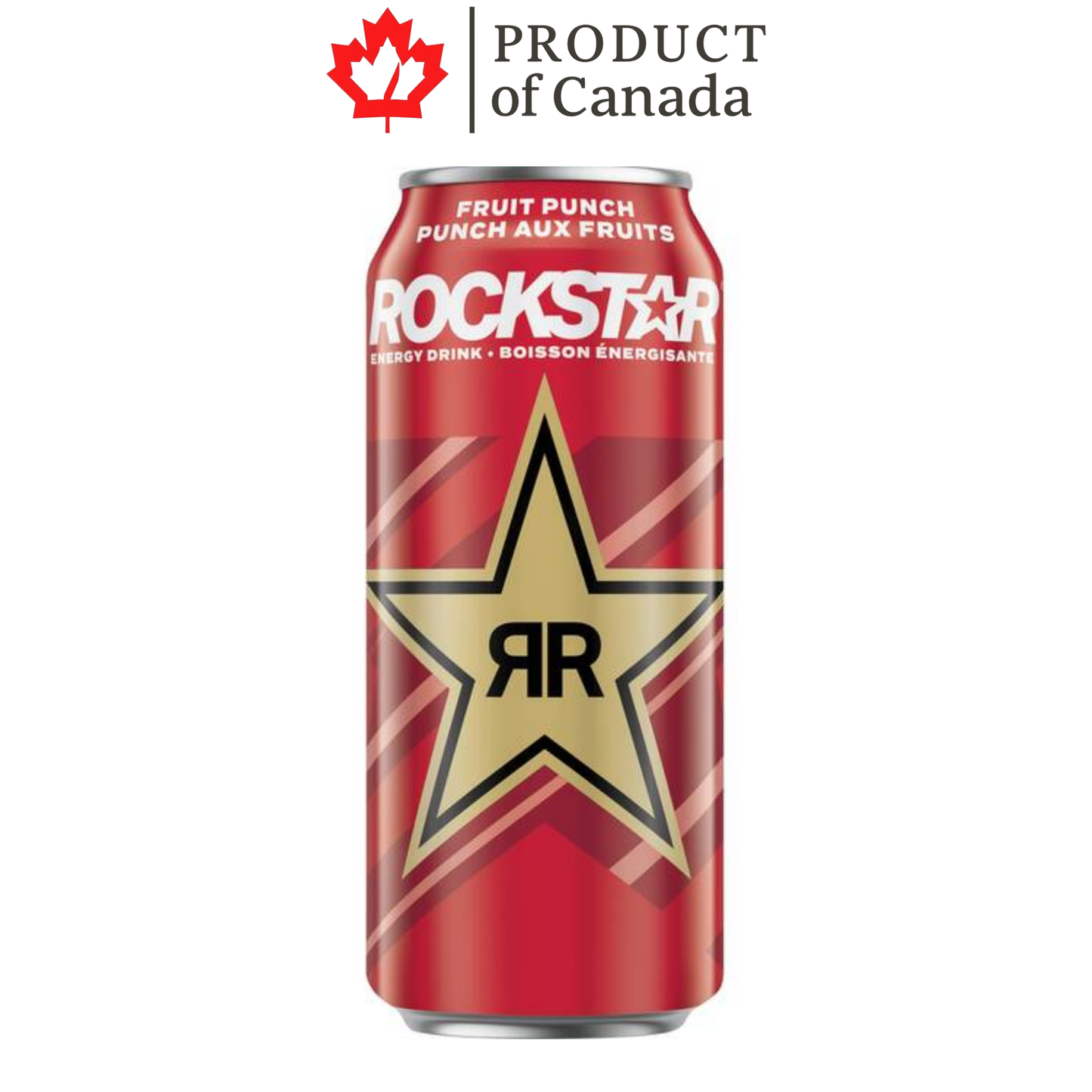 [Canada] Rockstar Fruit Punch Can 473 Ml - 12 Pack