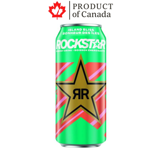 [Canada] Rockstar Island Bliss Can 473 Ml - 12 Pack