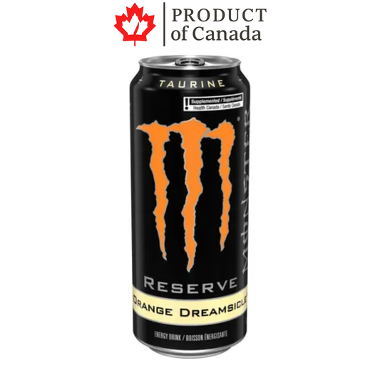 [Canada] Monster Energy Orange Dreamsicle Can 473 Ml - 12 Pack