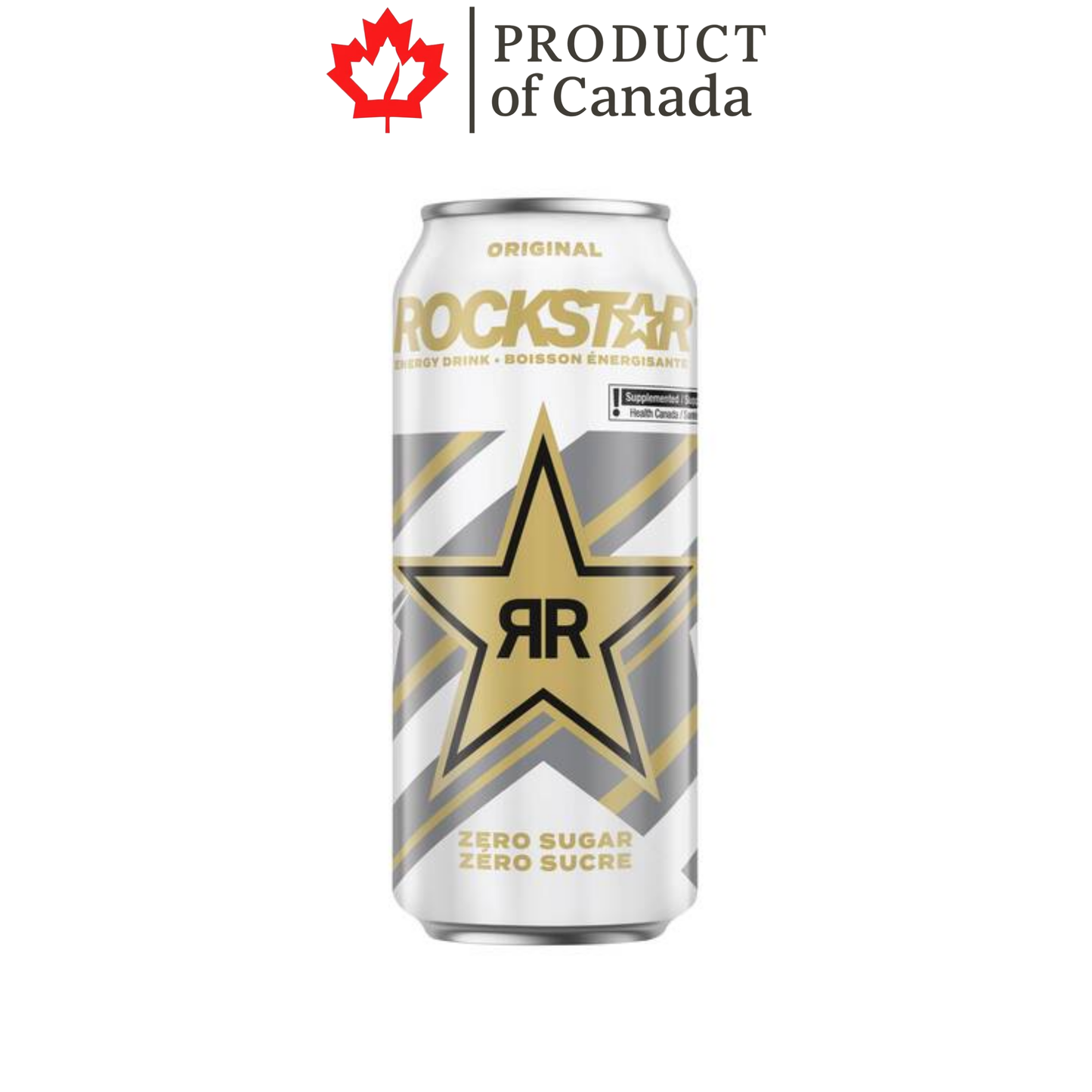 [Canada] Rockstar Original Zero Sugar Can 473 Ml - 12 Pack