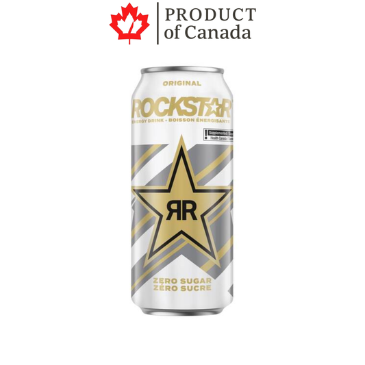 [Canada] Rockstar Original Zero Sugar Can 473 Ml - 12 Pack