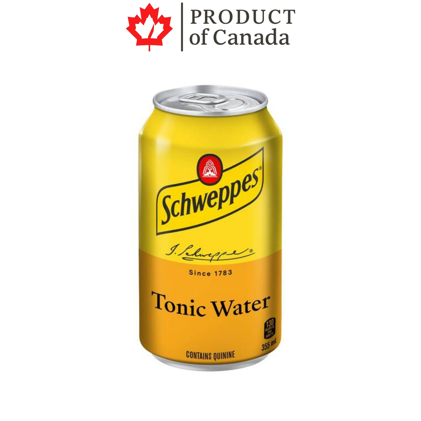 [Canada] Schweppes Tonic Water Can 355 Ml - 12 Pack