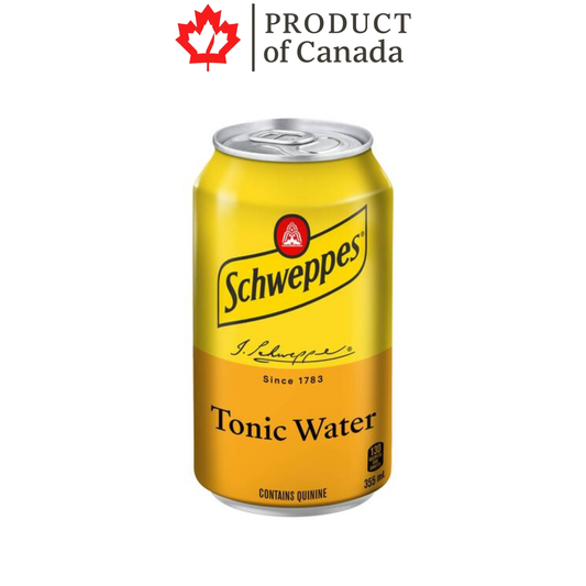 [Canada] Schweppes Tonic Water Can 355 Ml - 12 Pack