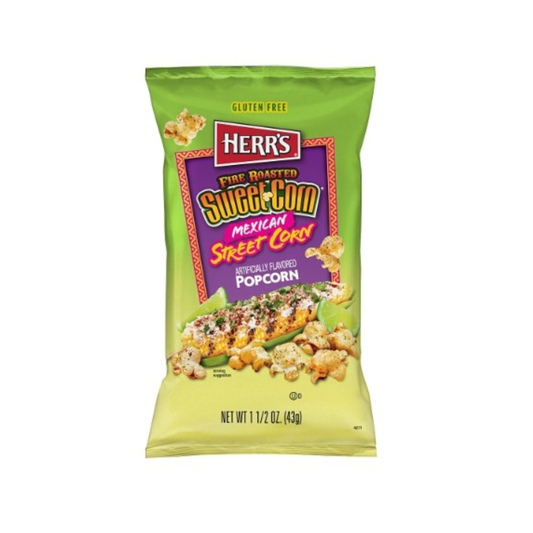 Herrs Mexican Sweet Corn 2.5 Oz - 12 Pack